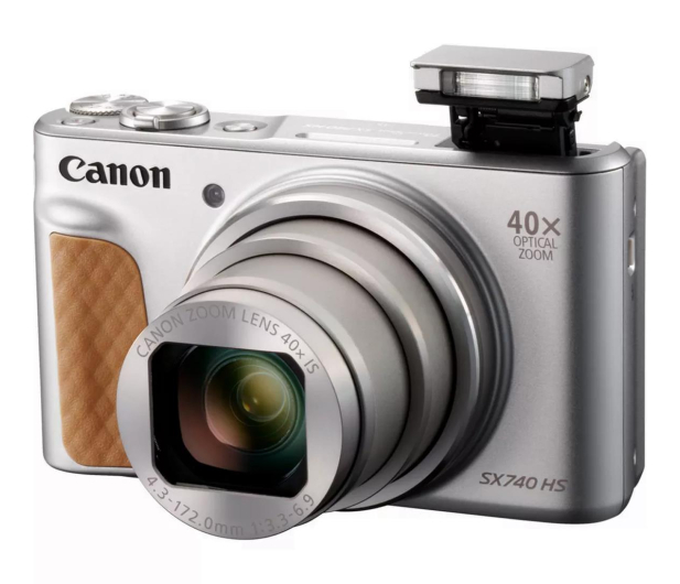 Canon PowerShot SX740 Lite srebrny - 1301123 - zdjęcie 5